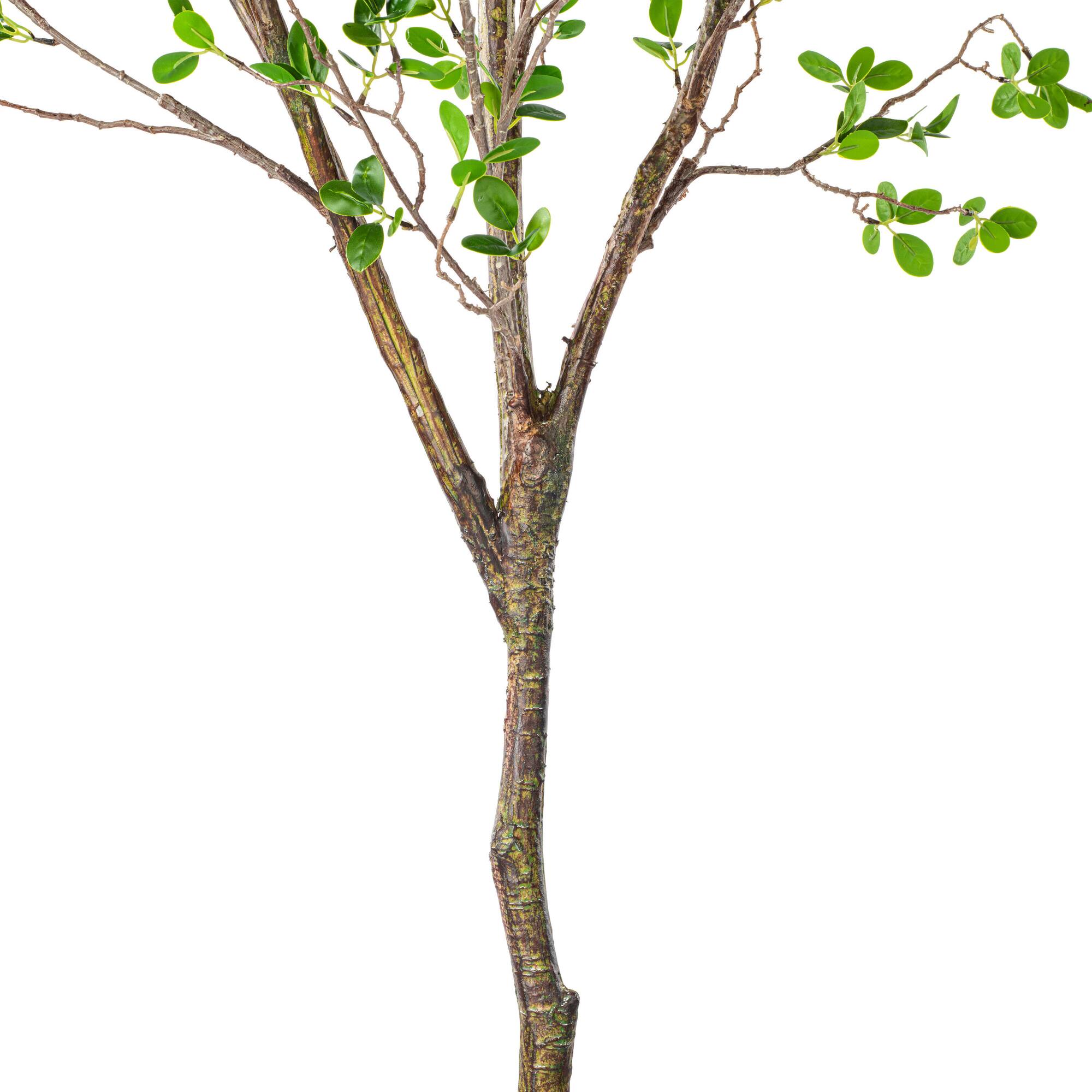 6ft. Potted Artificial Milan Leaf Tree